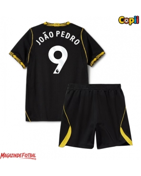 Chelsea Joao Pedro #9 Echipament de Fotbal Replică 2026-27 Copii Deplasare (+ Șorturi)